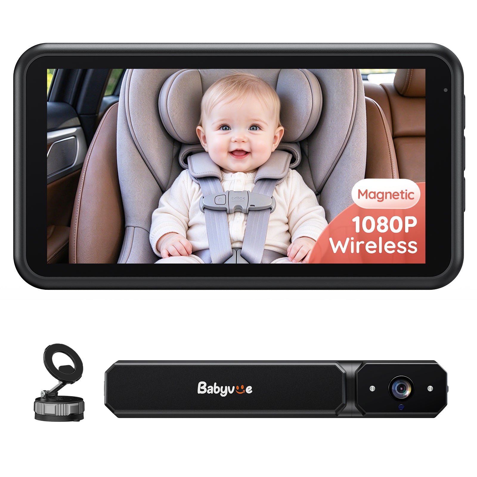 BV6 Wireless Car Baby Monitor