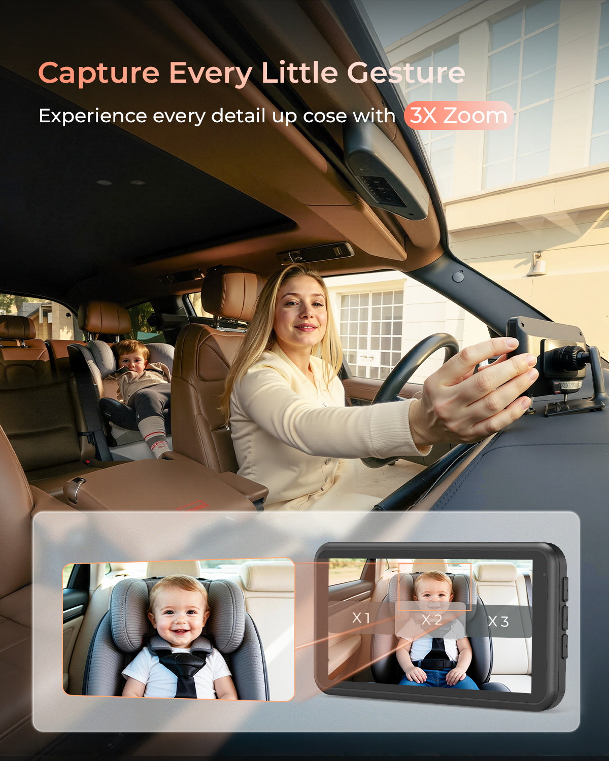 Babyvue BV6 & BV6 Pro — Wireless Baby Car Camera