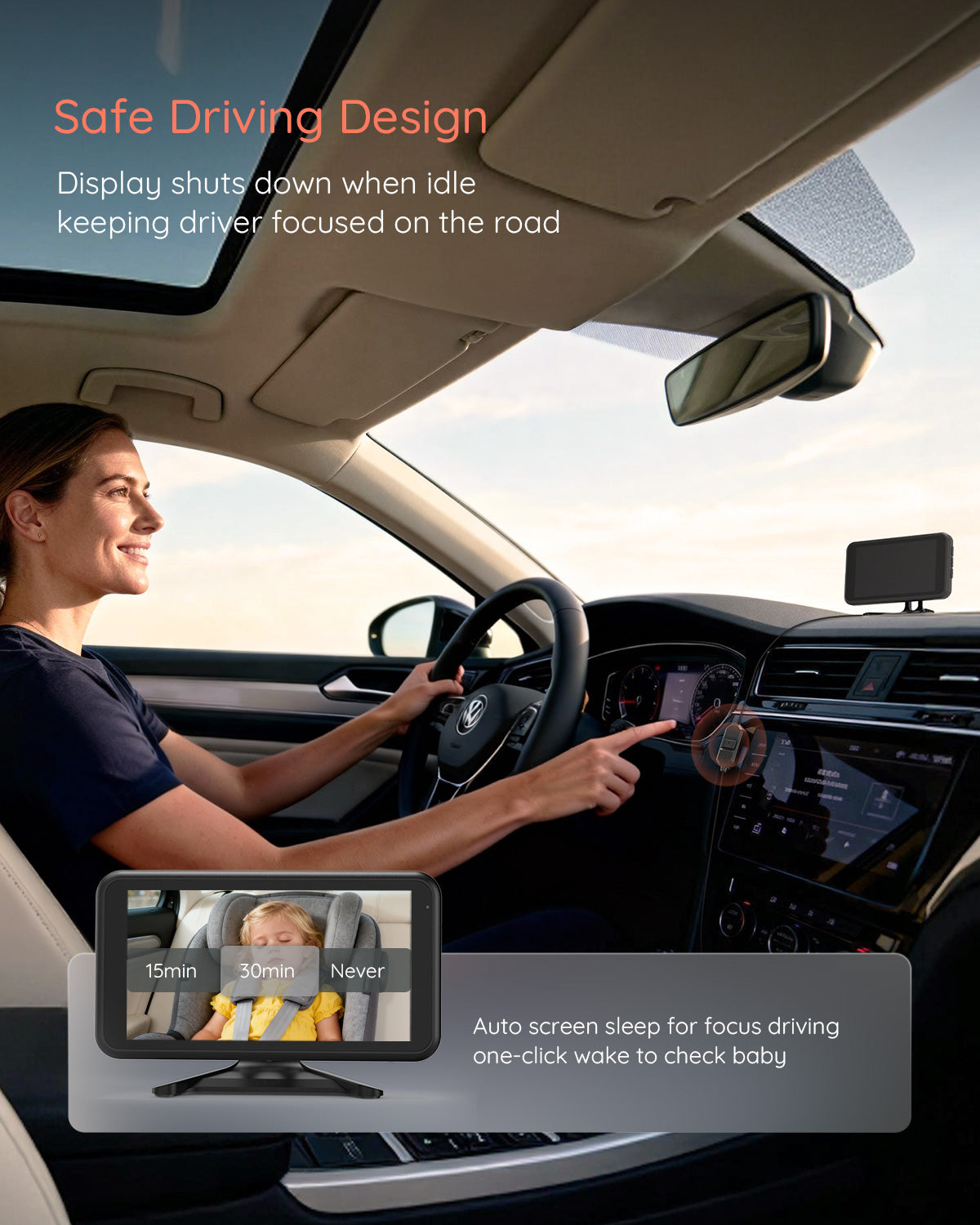 Babyvue BV6 Baby Car Camera Wireless Install