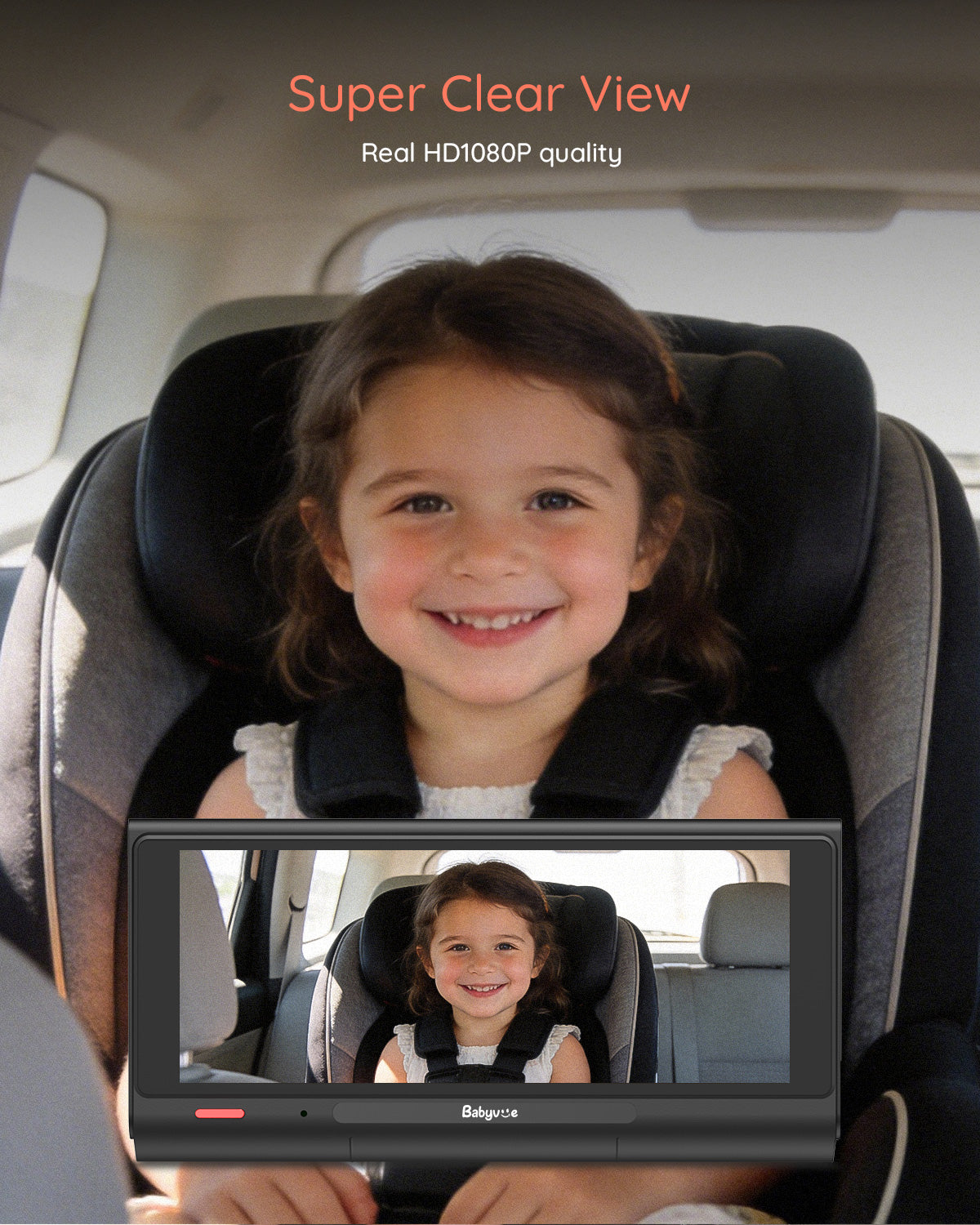 Babyvue BV7 Baby Car CameraStable transmission