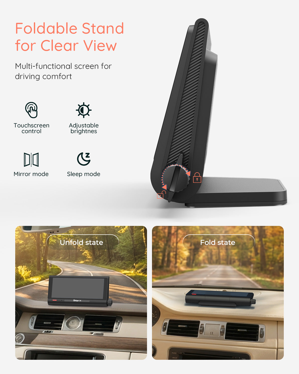 Babyvue BV7 Baby Car CameraStable transmission