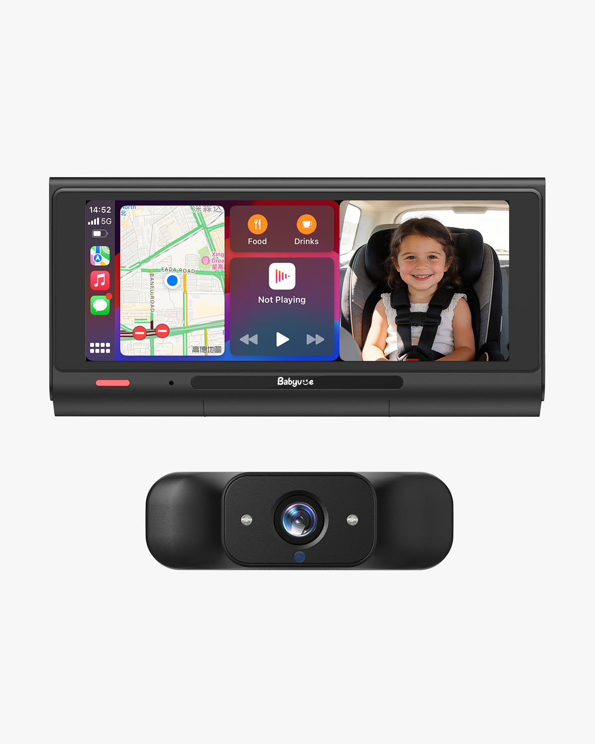 Babyvue BV7 Baby Car CameraStable transmission
