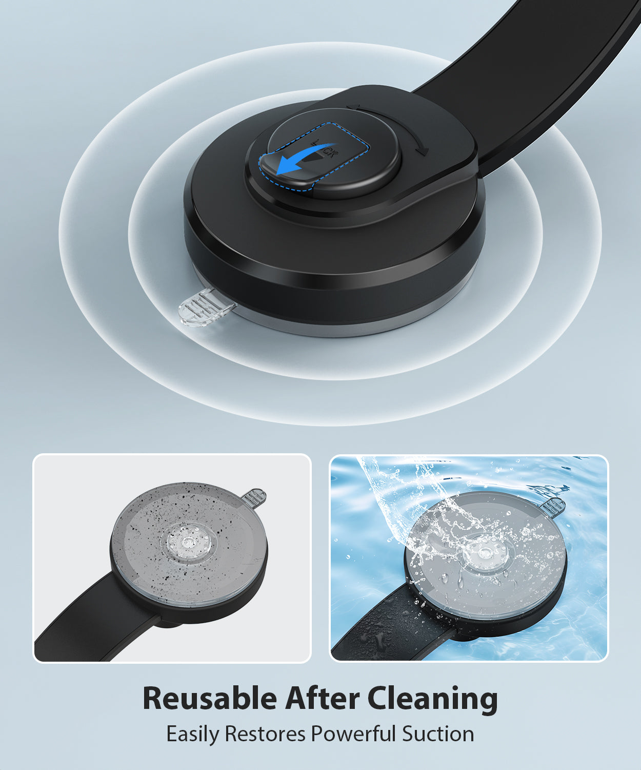 Babyvue Suction Cup Mount for BV2, BV6 & BV6 Pro
